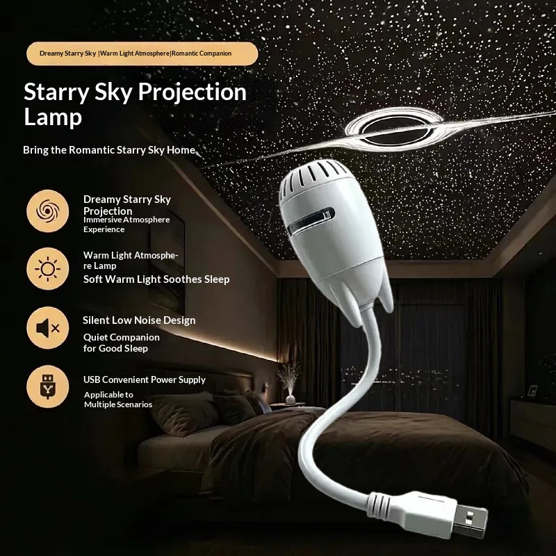 Projecteur de plafond ciel étoilé, veilleuse de protection des yeux