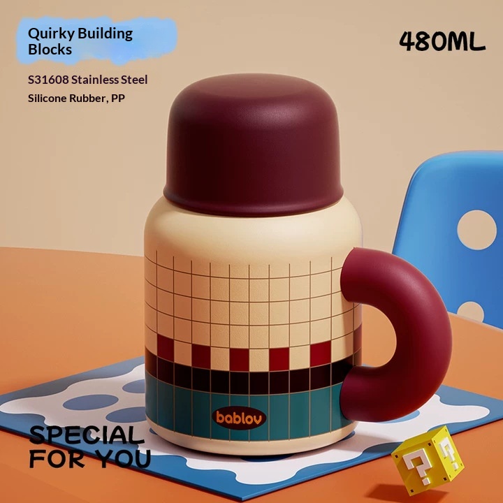 Compact And Portable Handle Cup Insulated Cup — foto 3