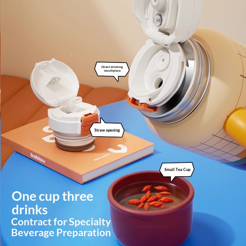 Compact And Portable Handle Cup Insulated Cup — foto 8