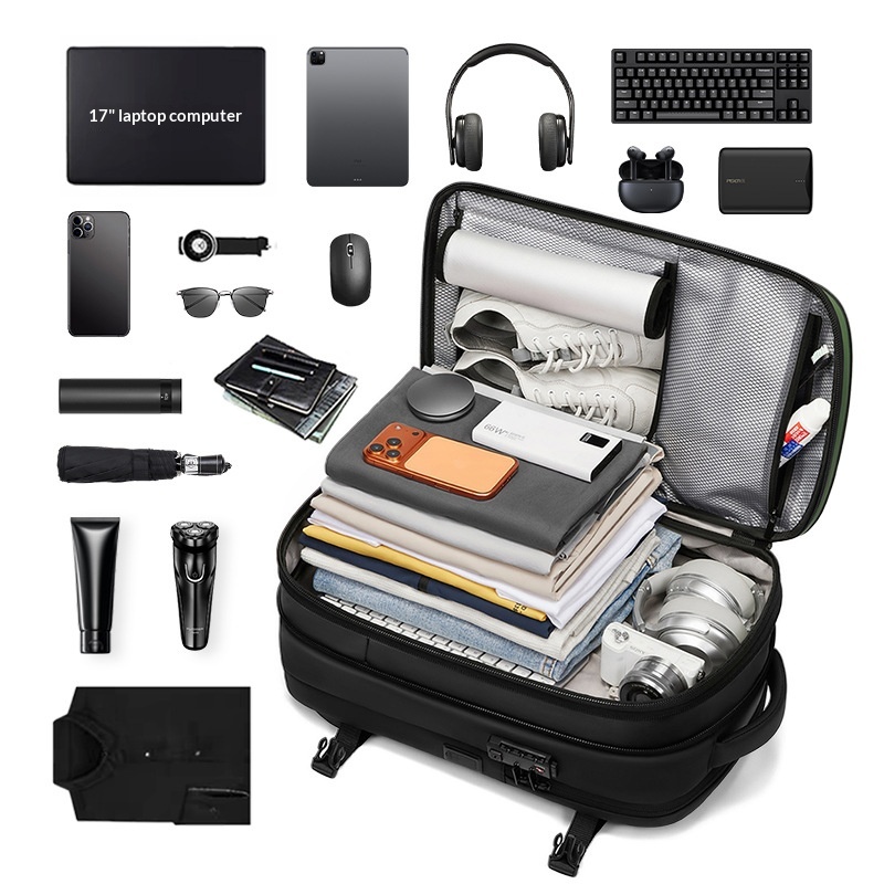 Vacuum-compressed Backpack For Men 4