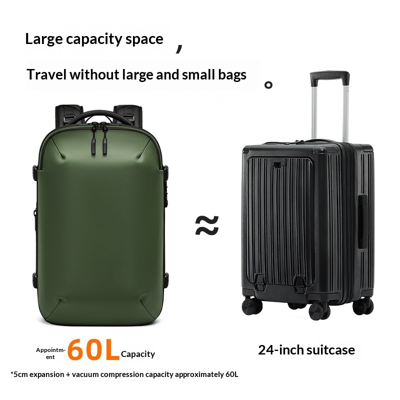 Vacuum-compressed Backpack For Men 2
