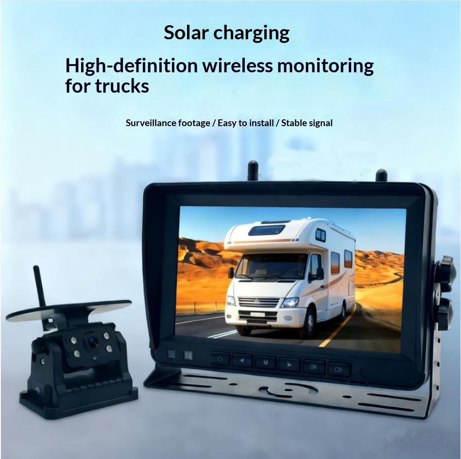 Solar Wireless Magnetic Camera