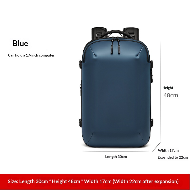 Vacuum-compressed Backpack For Men