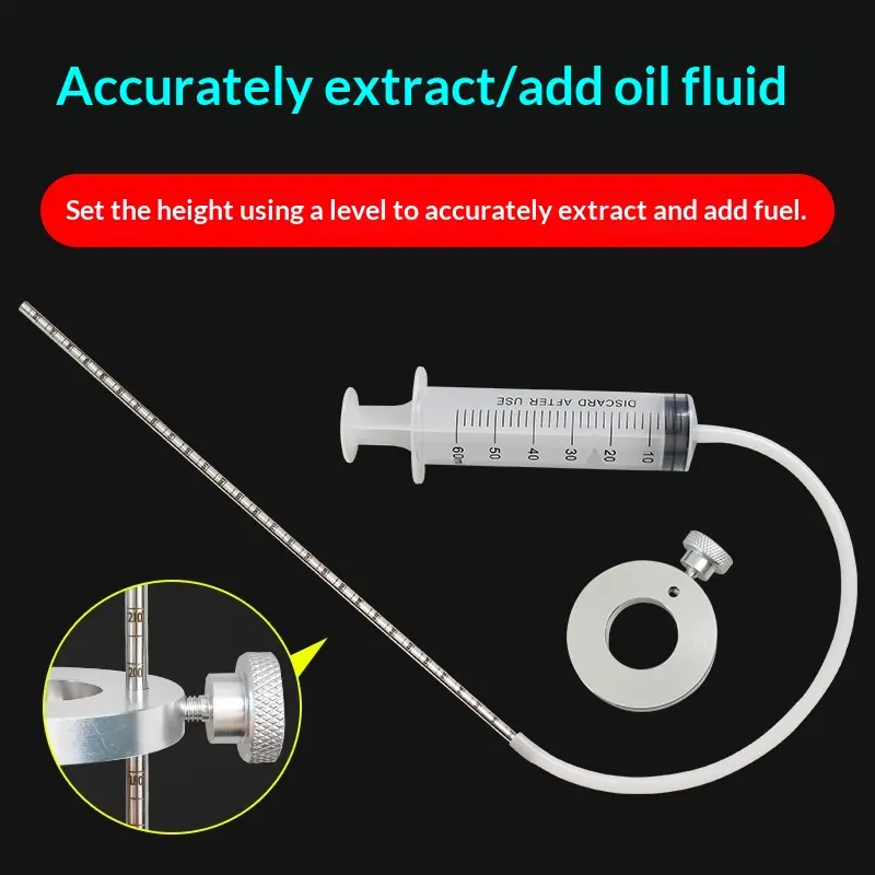 Shock Absorber Oil Level Measurement