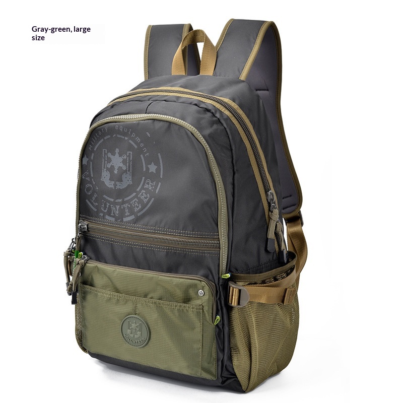 Waterproof Canvas Large-Capacity Travel Backpack For Men 3
