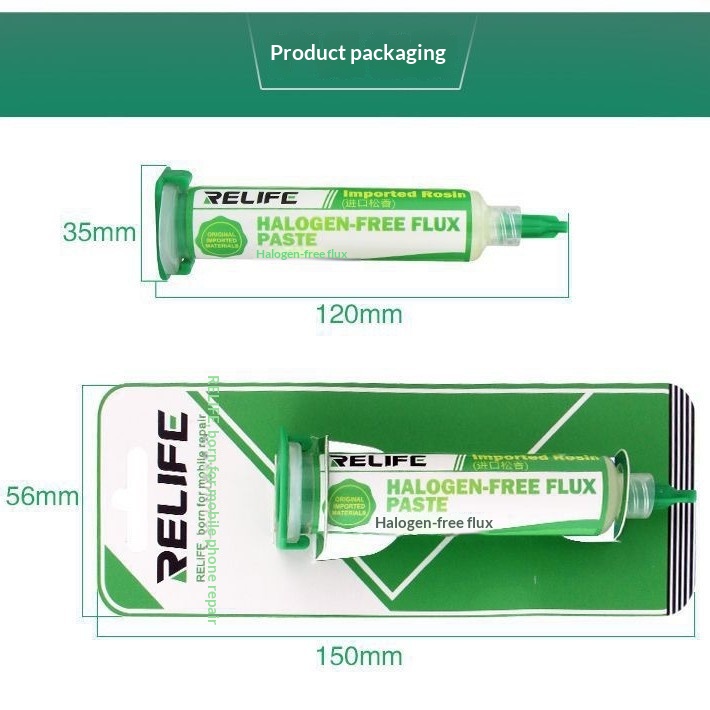Lead-free Halogen-free Solder Paste Syringe