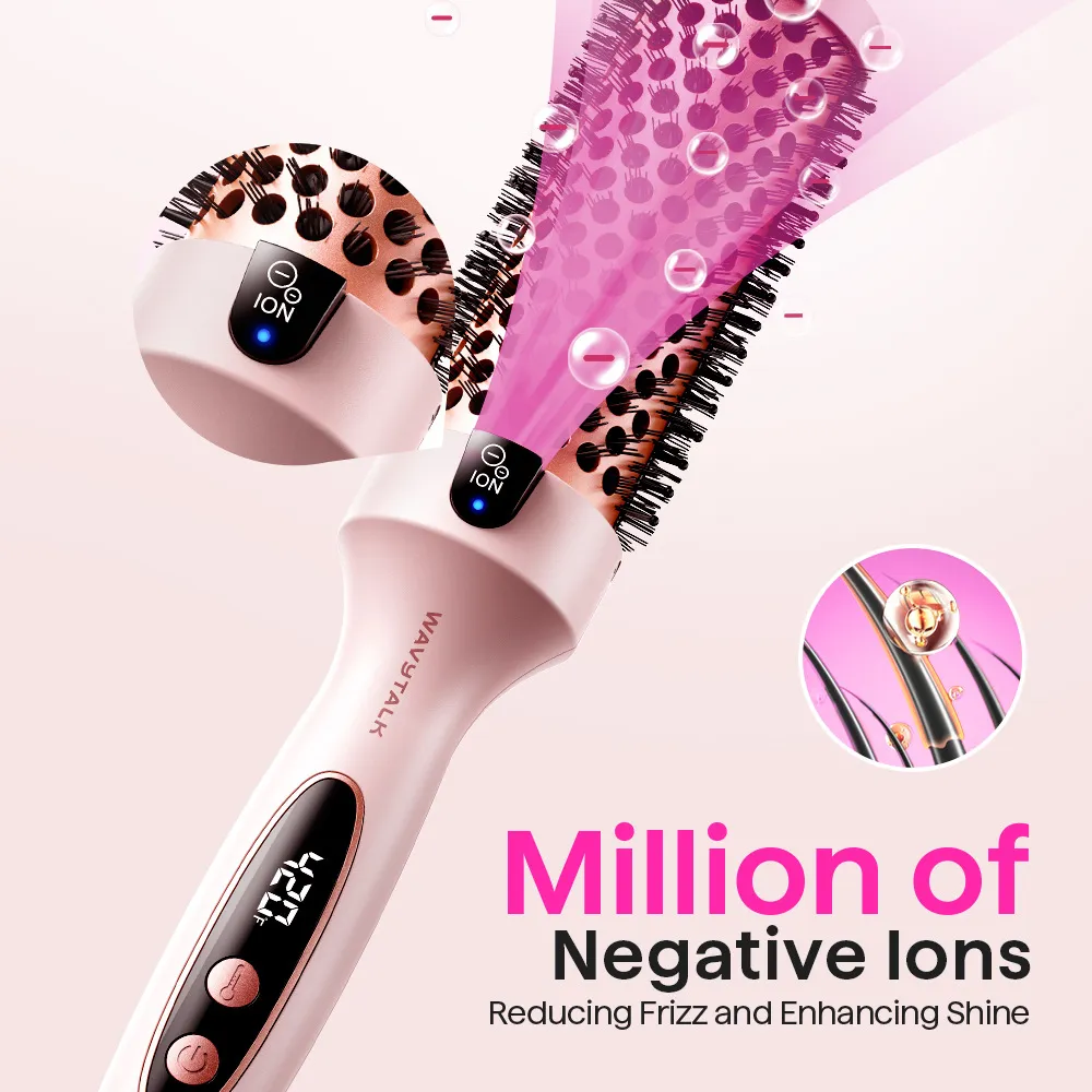 Curly Hair Comb And Clip Set
