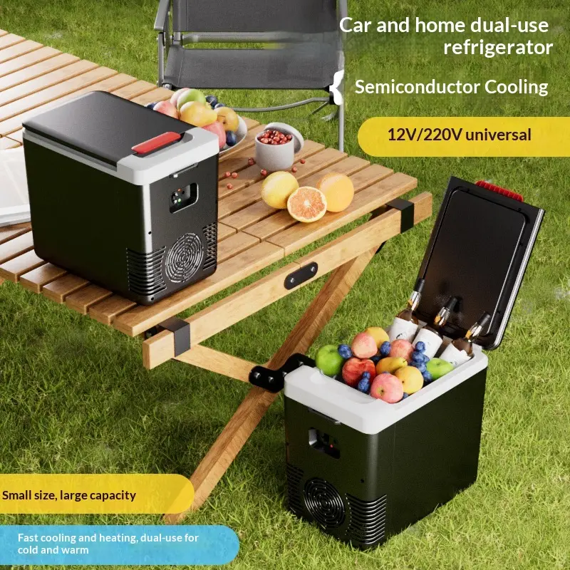 Essential For Camping And Outdoors 10L Portable Car Refrigerator