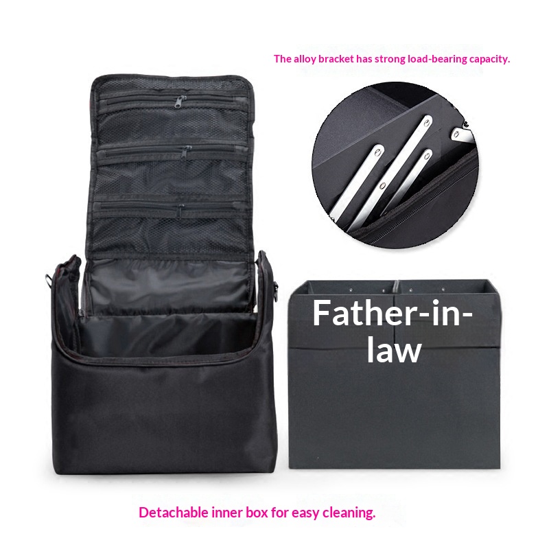 Foldable Cosmetic Bag Large-capacity Portable Makeup Case - photo 9