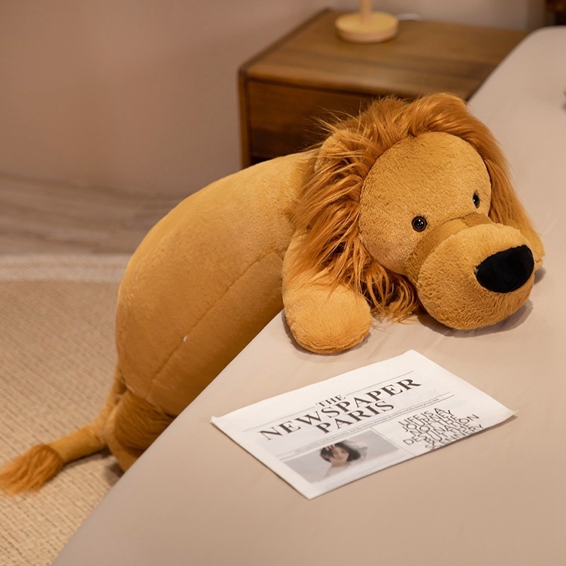 Extra-soft Long-strip Lion Plush Toy 3