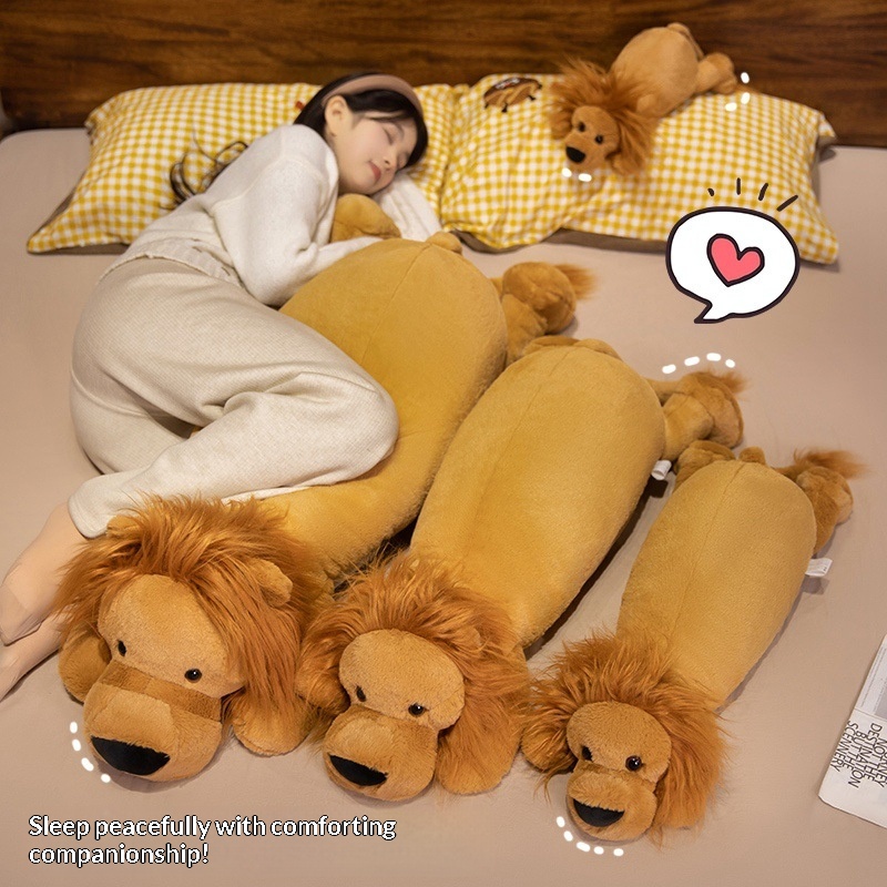 Extra-soft Long-strip Lion Plush Toy
