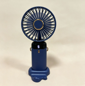 USB Rechargeable Mini Portable Handheld Electric Fan Foldable Neck Hanging Outdo
