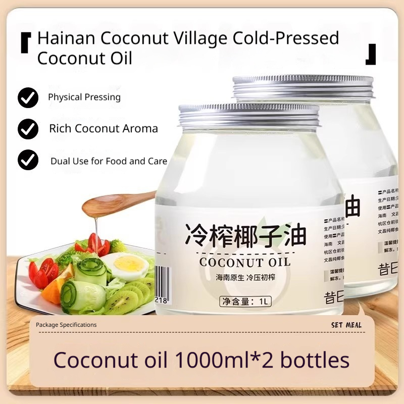 Cold-pressed Coconut Oil For Cooking Hair Care And Mouthwash — foto 4