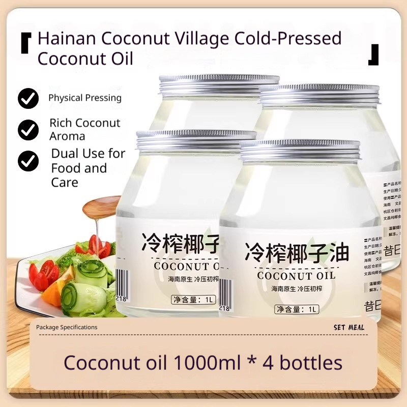 Cold-pressed Coconut Oil For Cooking Hair Care And Mouthwash — foto 7