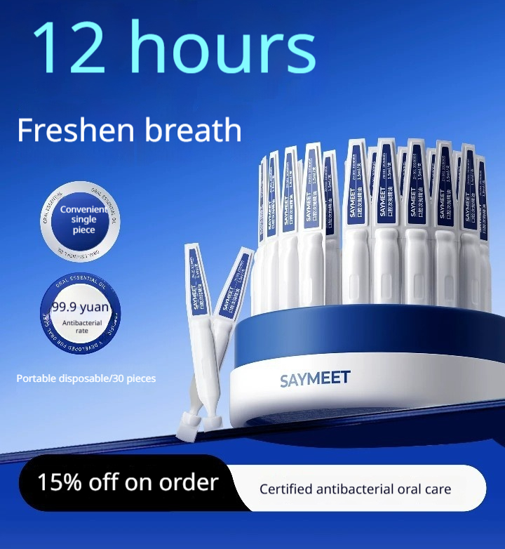 Single-use Oral Oil For A Clean Mouth And Long-lasting Fresh Breath — foto 3