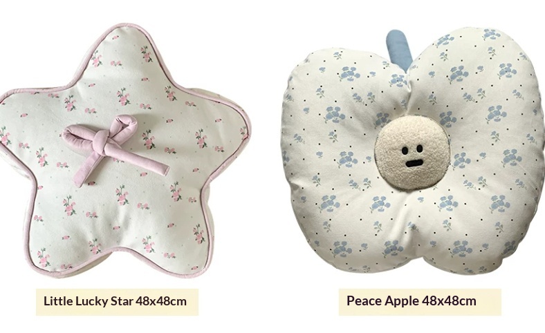 Lucky Charm-shaped Throw Pillow Lumbar Support Cushion Seat Cushion Backrest Pad — foto 8