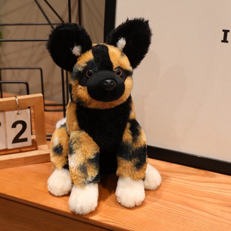 Realistic African Spotted Hyena Plush Toy