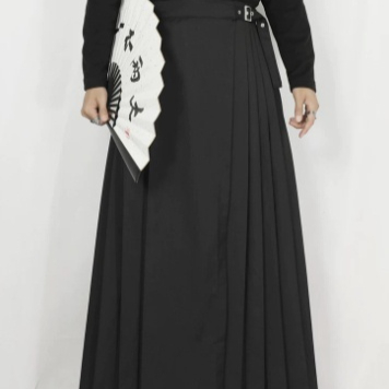 Improved Chinese Style Horse Face Skirt For Daily Commuting