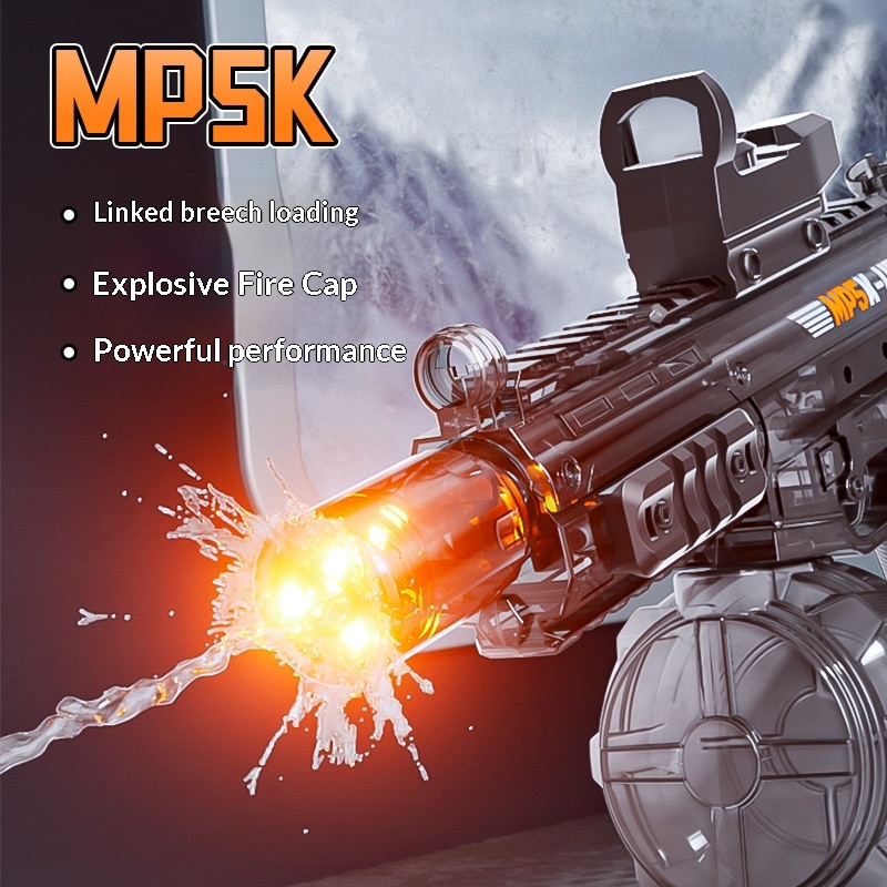 MP5K Electric Rapid-fire Water Gun Toy For Children — foto 5
