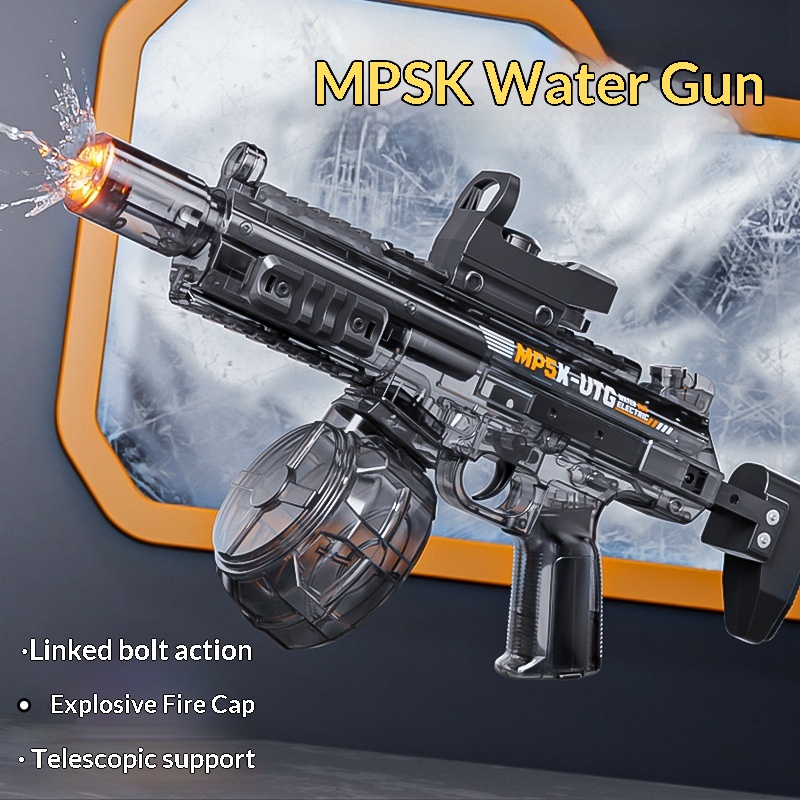 MP5K Electric Rapid-fire Water Gun Toy For Children — foto 4