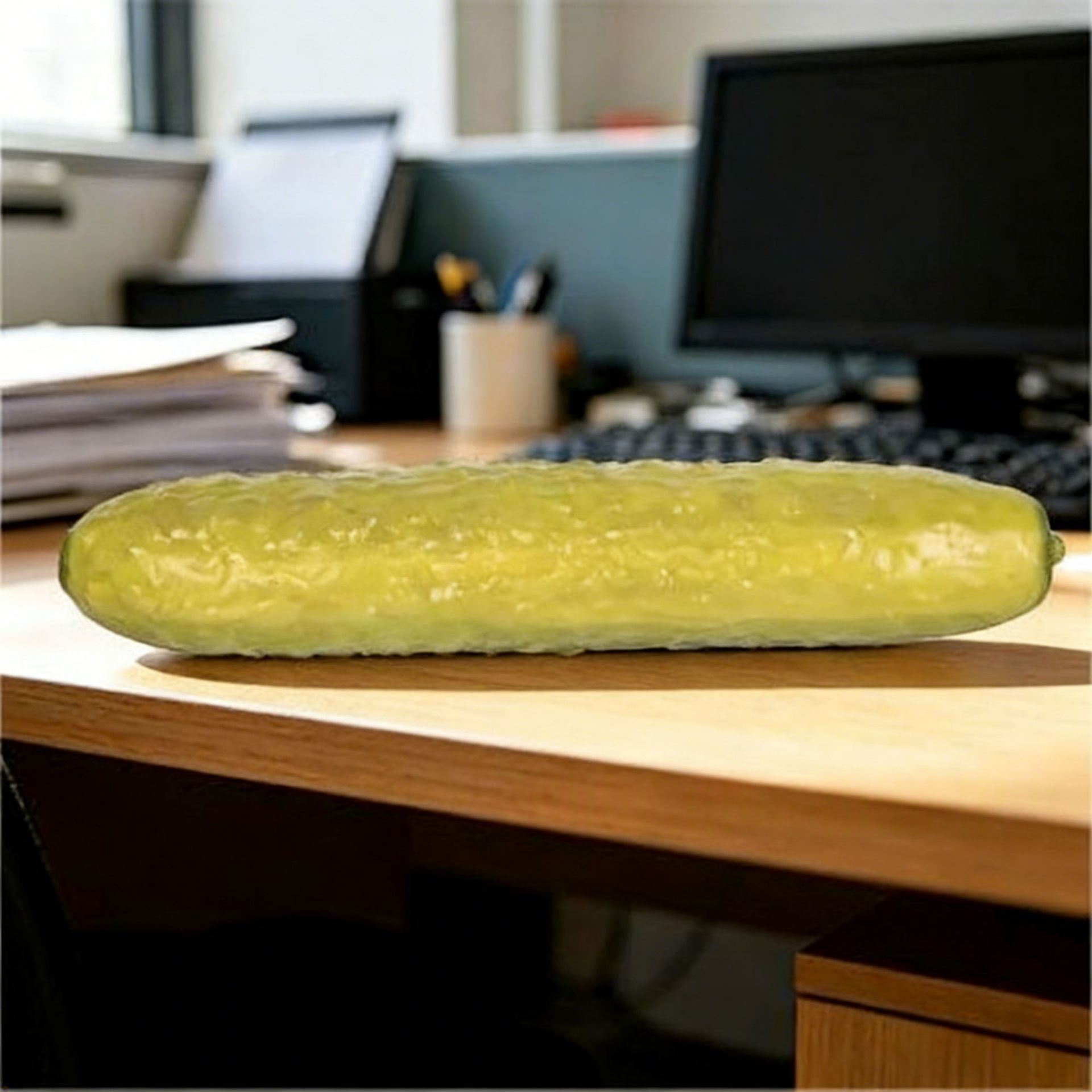 Pickled Cucumber-shaped Stress-relief Ball — foto 7