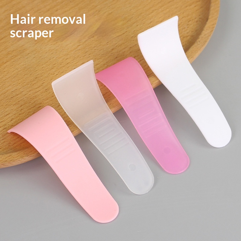 Curved Elbow Hair Removal Cream Scraper