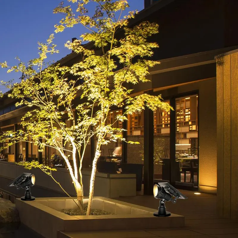 Ultra-bright Waterproof Outdoor Solar-powered Lawn Stake Landscape