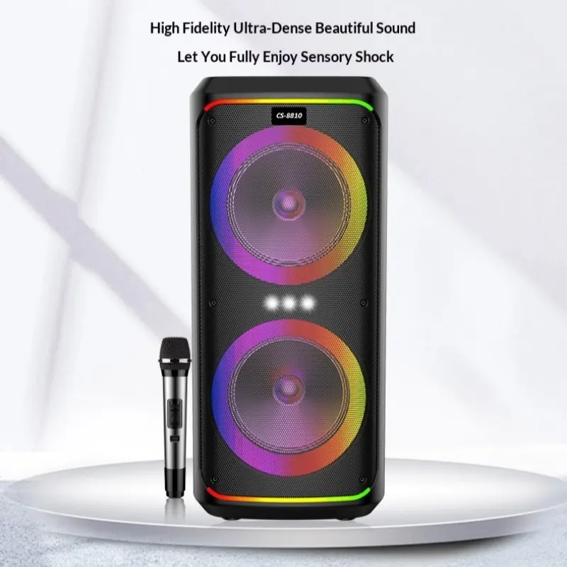 Wireless Bluetooth Speaker With Microphone