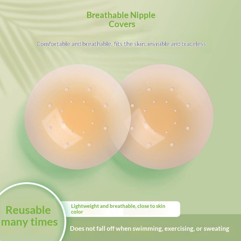 Breathable Invisible Black-tech Thin Nipple Covers