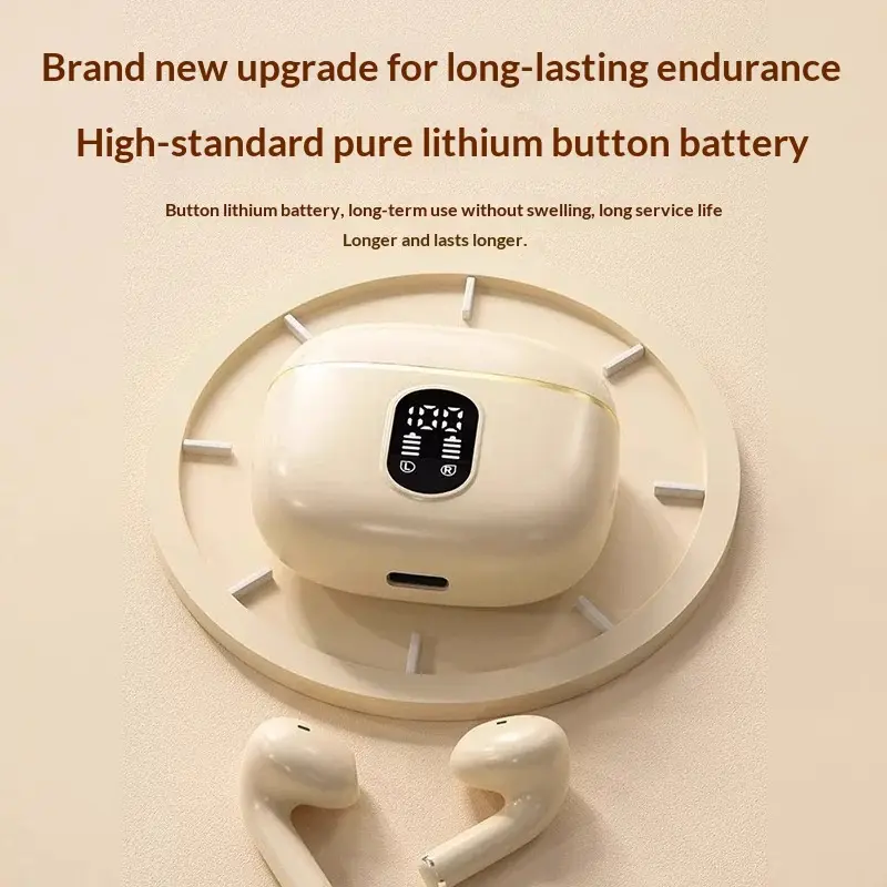 New Smart Wireless Noise-canceling In-ear Headphones With High Sound Quality