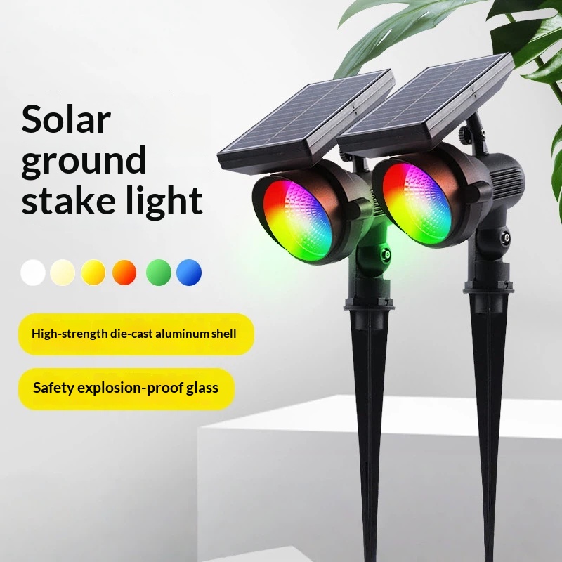 Ultra-bright Waterproof Outdoor Solar Lawn Lamp Landscape Light — foto 2