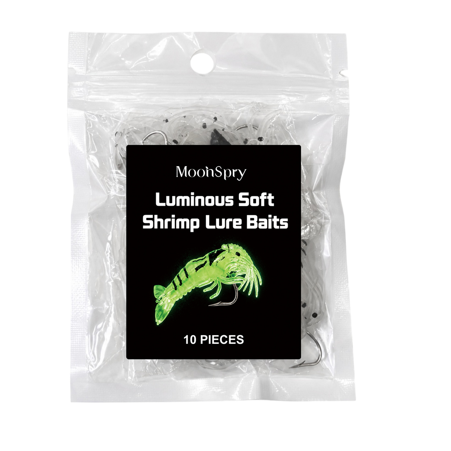 Luminous Soft Shrimp Lure Baits