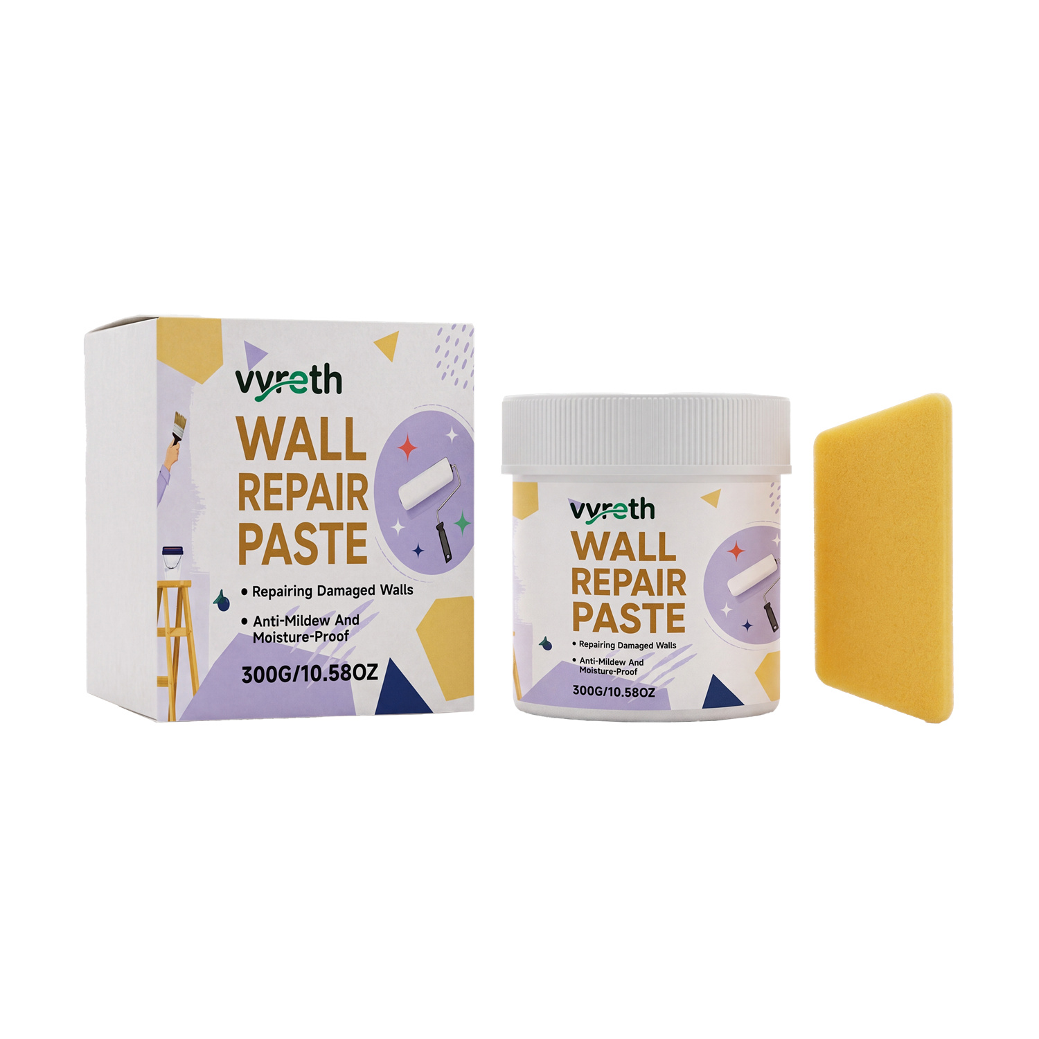 Multifunctional Wall Repair Paste