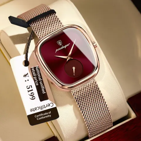 Temperament Korean Style Advanced Waterproof Net Red Watch