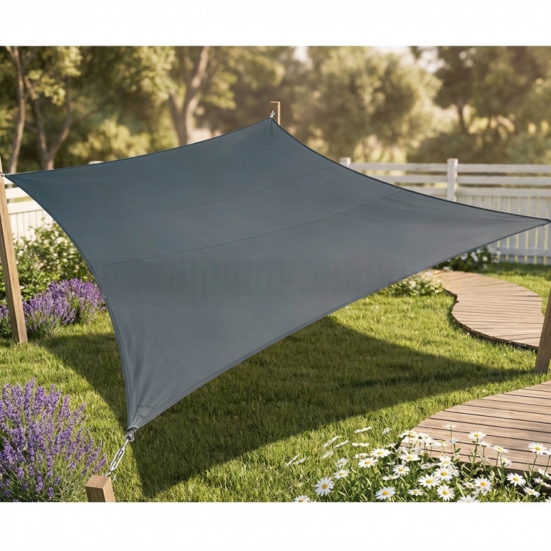 Thickened Oxford Cloth Sunshade Sail For Outdoor Courtyards