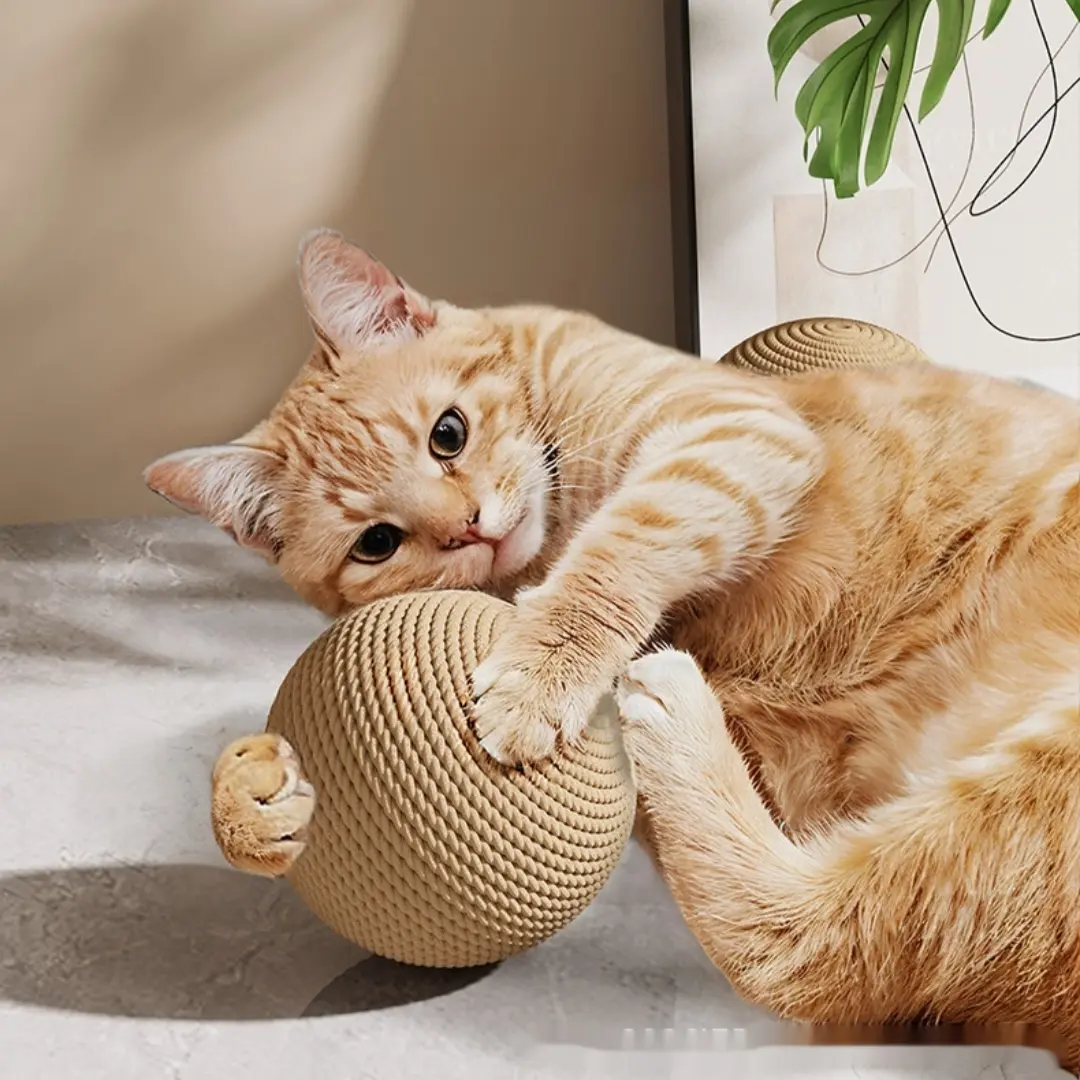 Sisal Cat Toy Sturdy And Scratch Resistant A Versatile Wear Resistant Toy