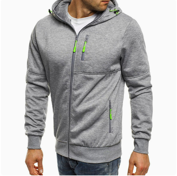 Men Hoodie Cotton Jacket