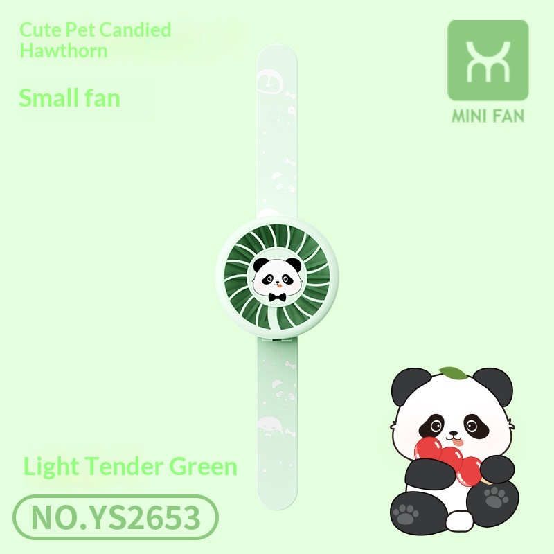 Childrens Handheld Rechargeable Mini Watch Fan 5