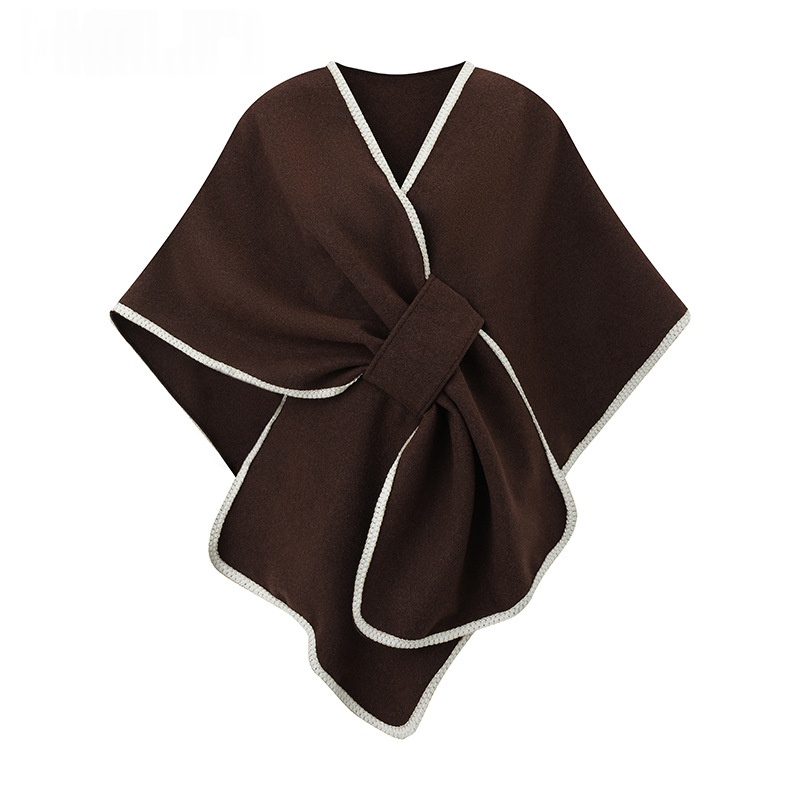 Versatile Mid-length Knitted Shawl