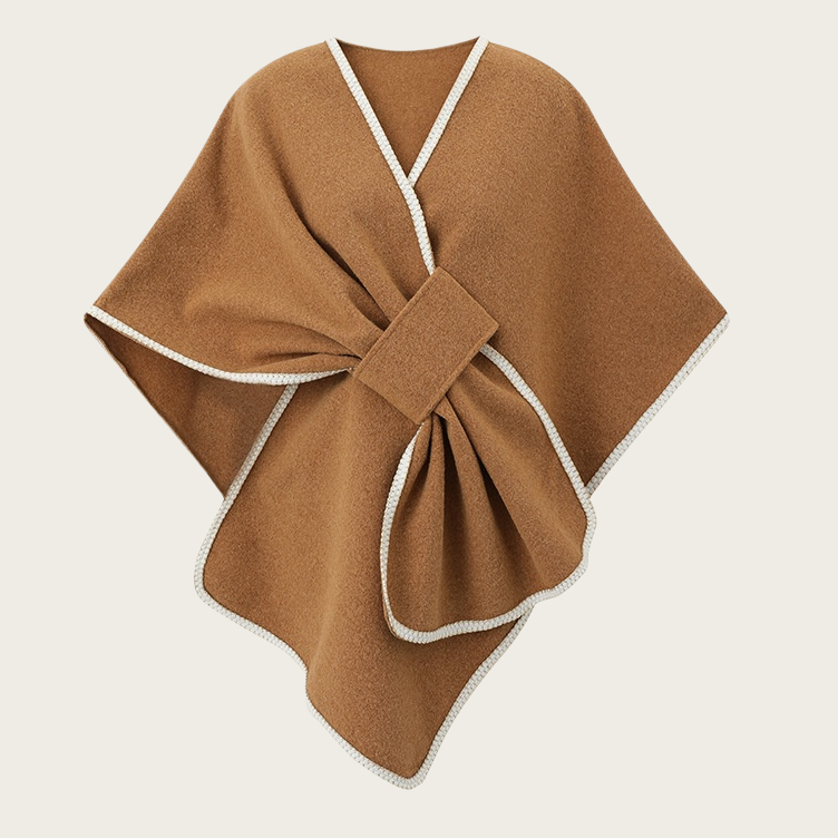 Versatile Mid-length Knitted Shawl