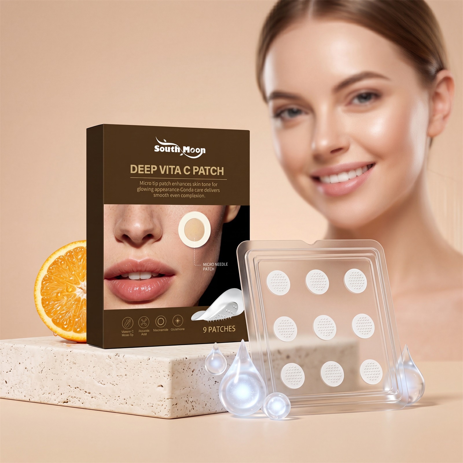 Vitamin C Skin-Clarifying Microneedle Patch