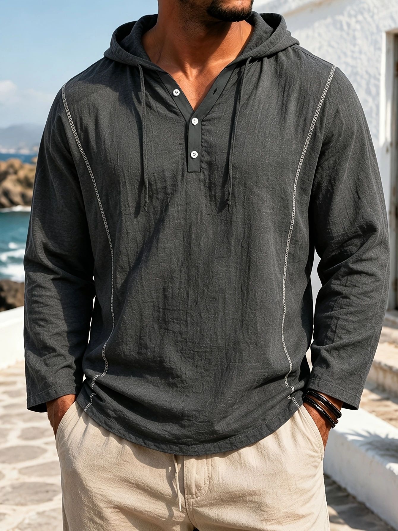 Men's Casual Sweatshirt Image 5