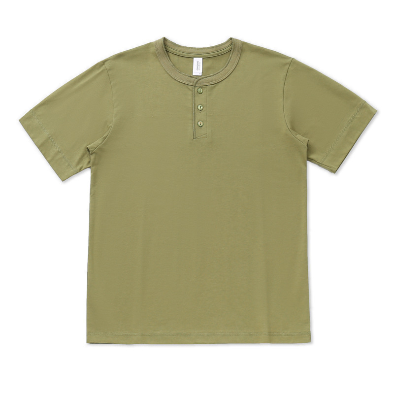 Men's Mandarin-collar Long-sleeve Shirt