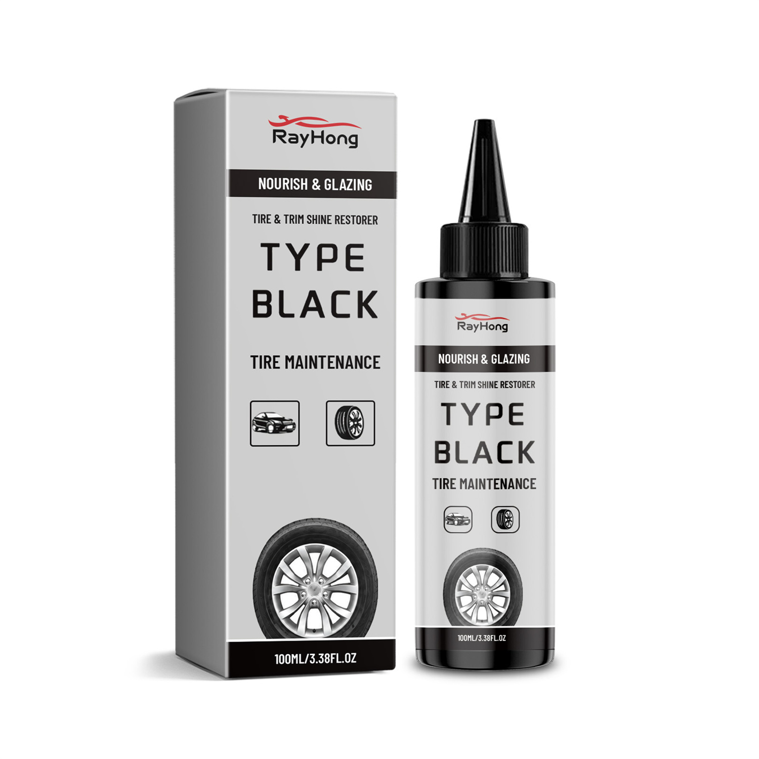 Brightening Agent For Repairing Tires And Trims
