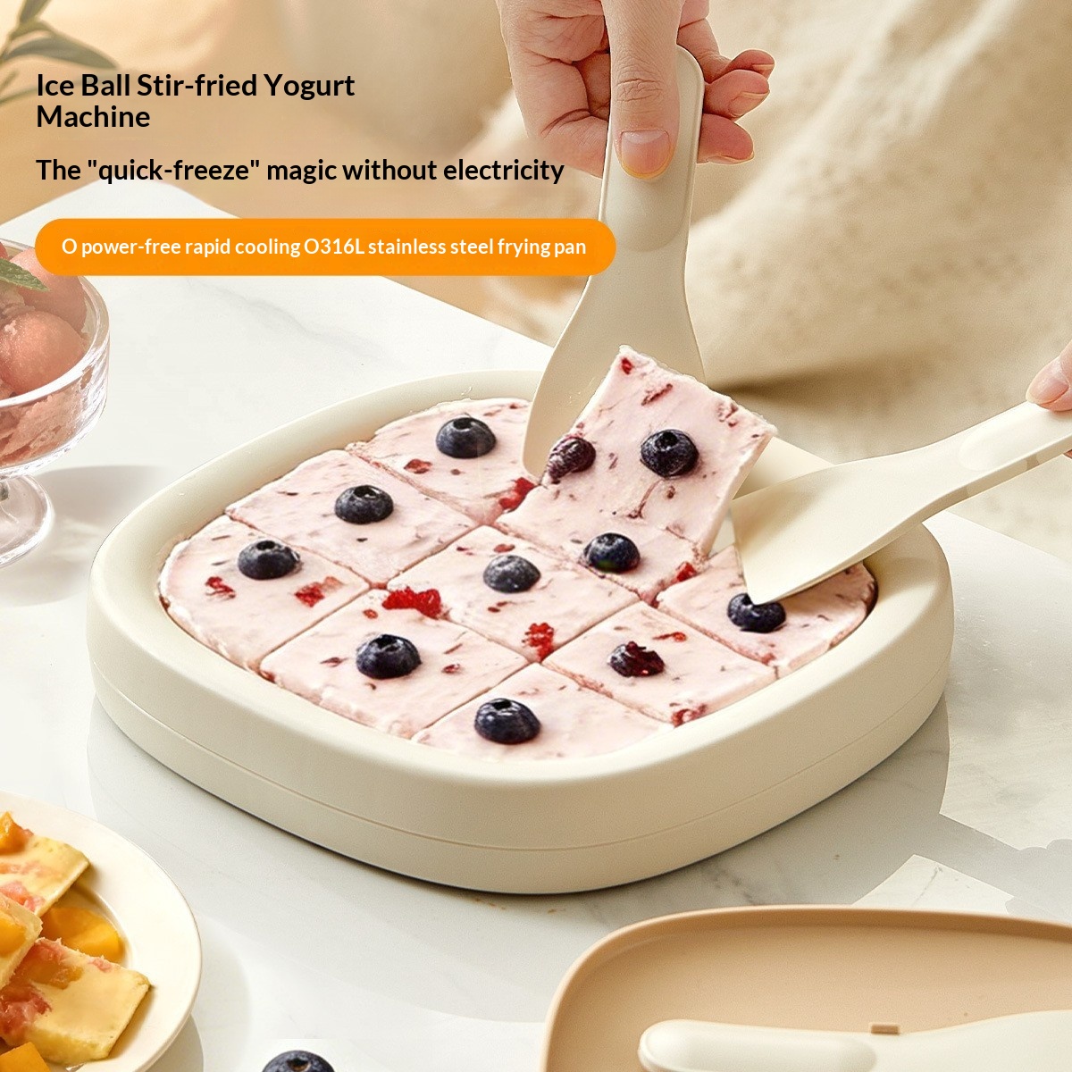 Yogurt Maker Ice Making Childrens Birthday Gift Ice Cream Machine