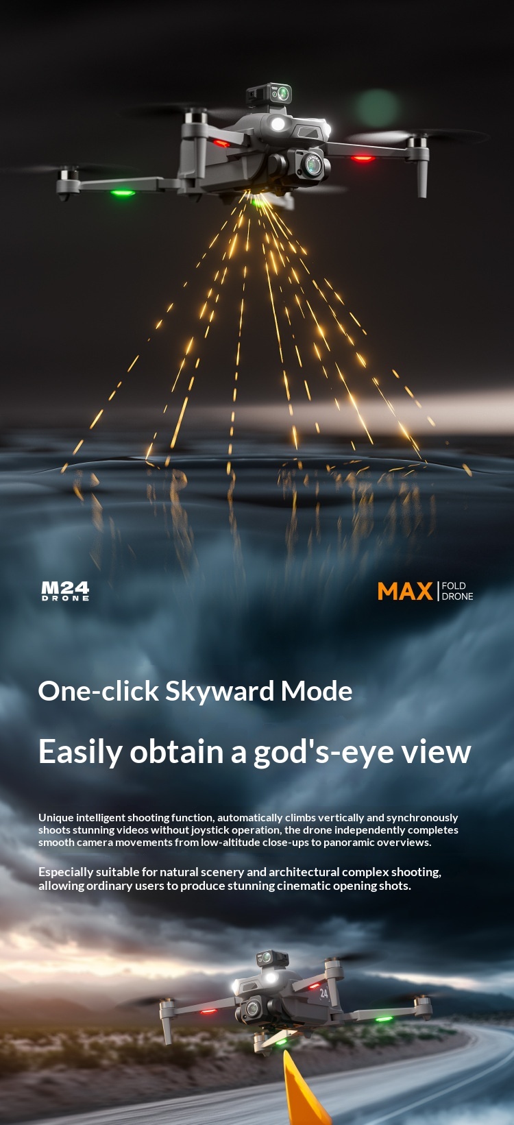 M24 GPS Brushless Drone with Airdrop