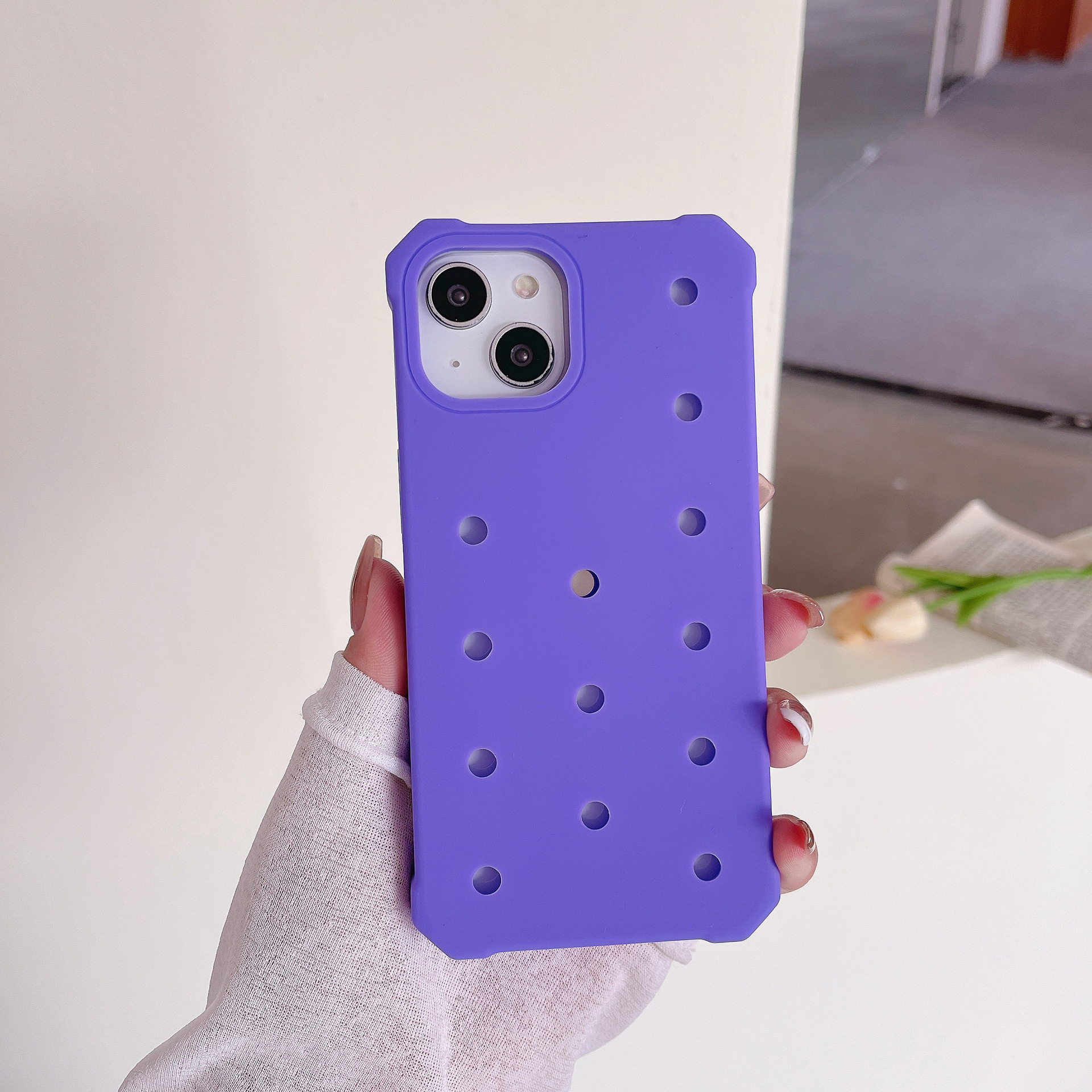 Silicone Case With Holes, Compatible With The 14 Pro Max, Silicone Material 7