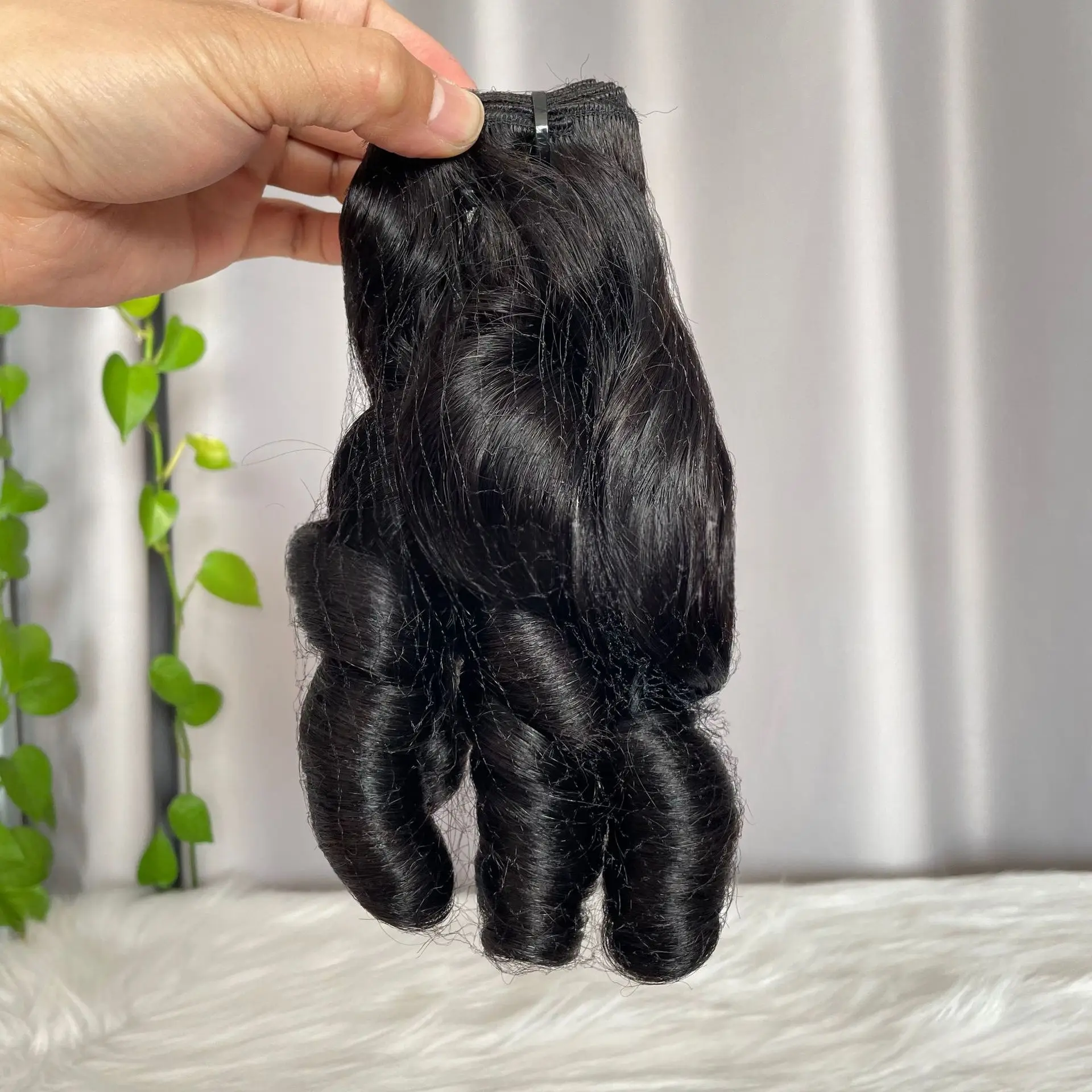 Womens Elastic Vietnamese Braided Hair Extensions