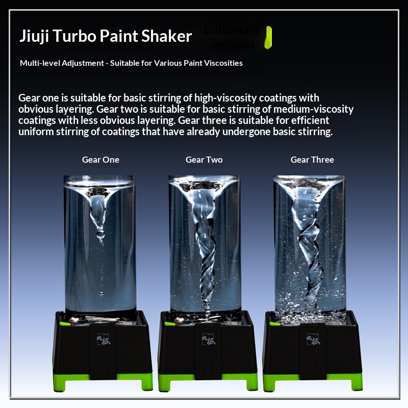 Turbine-style Paint Mixer Enhanced Version Mold