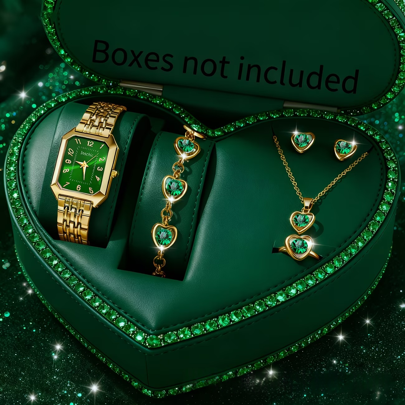 Womens Charitable Jewelry Set With Watch 2